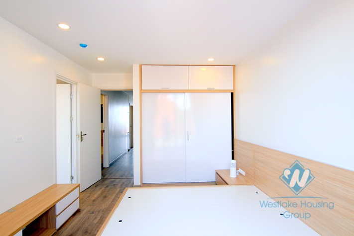 A 2 bedroom lake view apartment for rent on To Ngoc Van street