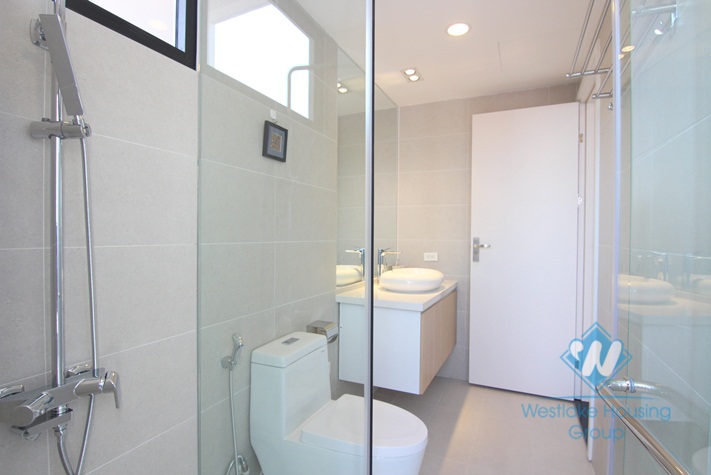 A 2 bedroom lake view apartment for rent on To Ngoc Van street