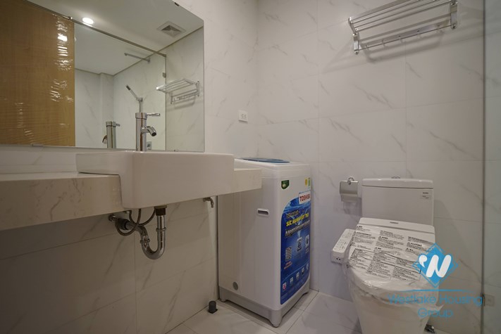 A modern design and beautiful apartment with 2 bedrooms for rent in Ba Dinh District.