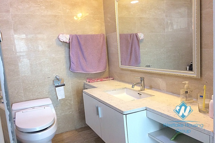 A beautiful and well-furnished 3 bedroom apartment for rent in Ciputra