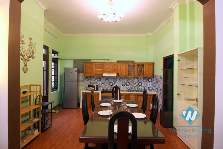A charming duplex 1 bedroom apartment for rent in Tay ho, Ha noi 