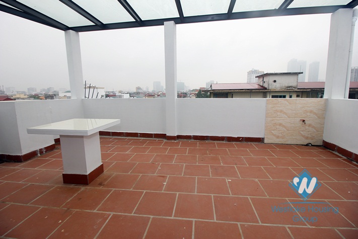 A brand new 1 bedroom apartment with big balcony for rent in Ba dinh