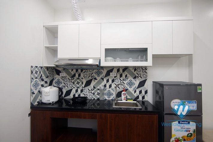 A new building with 1 bedroom apartment for rent in Cau giay