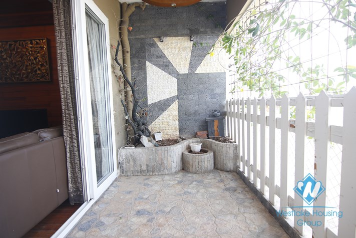 Aprtment for rent in high floor, near Doi Can street, Ba Dinh.