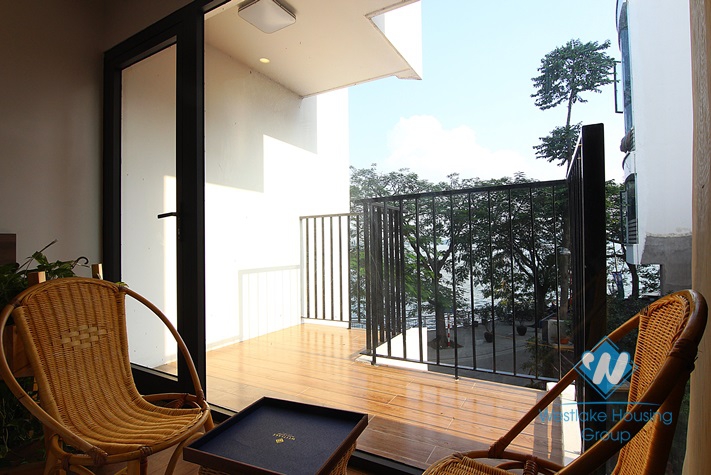 Super studio with lakeview for rent in Dang Thai Mai area, Tay Ho district.