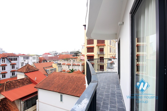 Big terrace and big balcony apartment for rent in Tay Ho