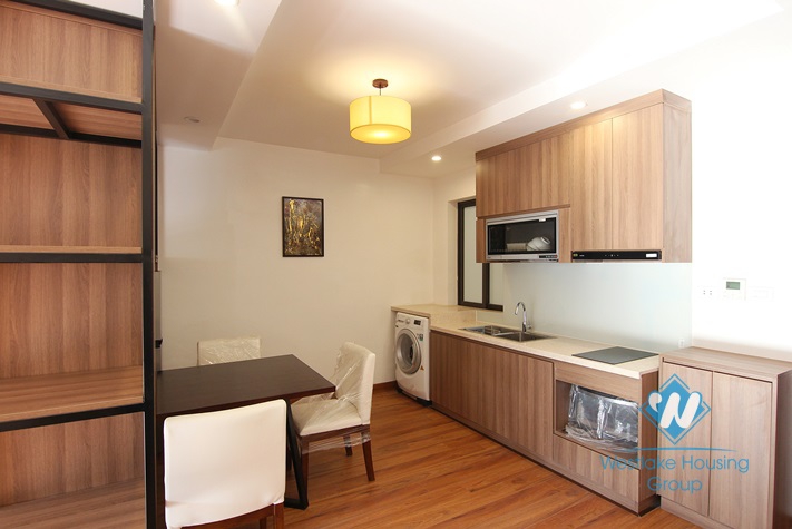Bright and Brand new studio for rent in Dang Thai Mai, Tay Ho area.