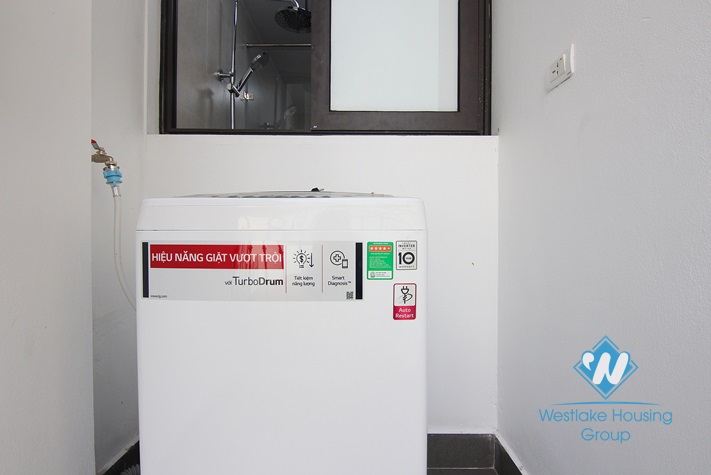 A brand new 2 bedrooms apartment with lake view for rent in Yen Phu village.