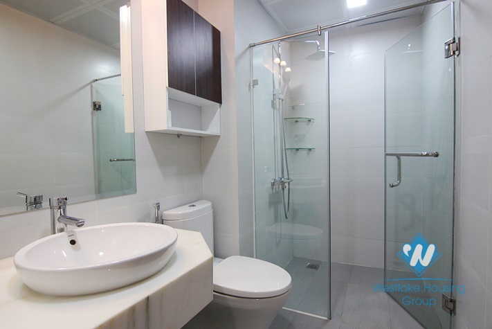 Nice and modern 2 bedrooms apartment for rent in To Ngoc Van, Tay Ho, Ha Noi