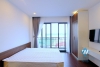 A brand new 2 bedrooms apartment with lake view for rent in Yen Phu village.
