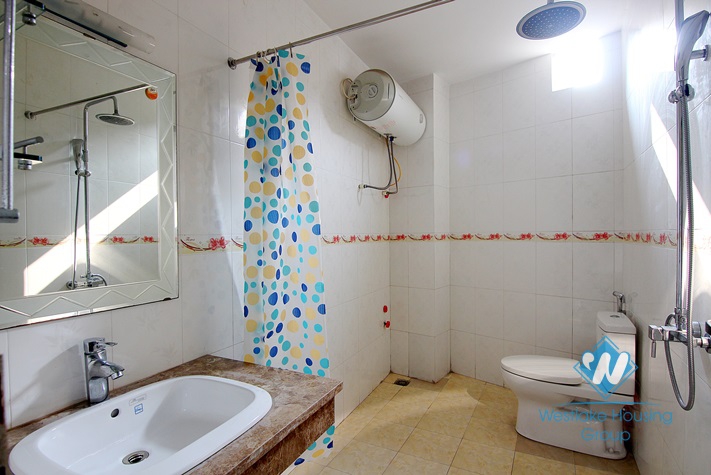 Three bedrooms house for rent in Yen Hoa, Tay Ho area.