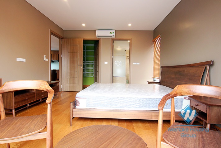 Big terrace and big balcony apartment for rent in Tay Ho