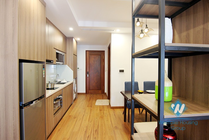 New studio with lake view for rent in Dang Thai Mai, Tay Ho.