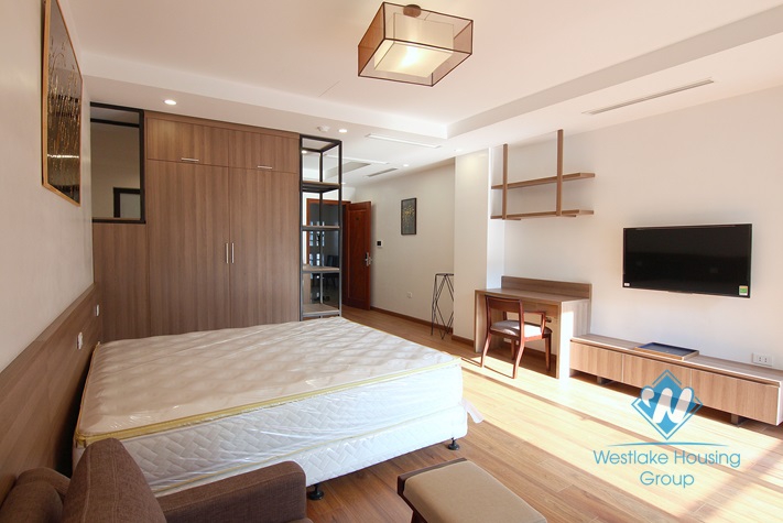 Bright and Brand new studio for rent in Dang Thai Mai, Tay Ho area.