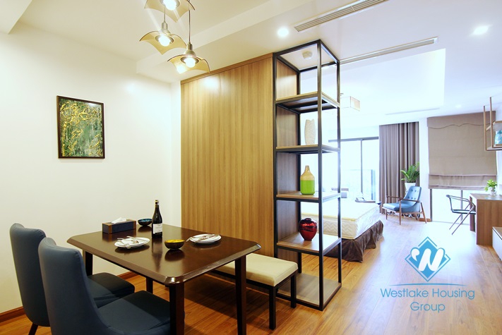 New studio with lake view for rent in Dang Thai Mai, Tay Ho.