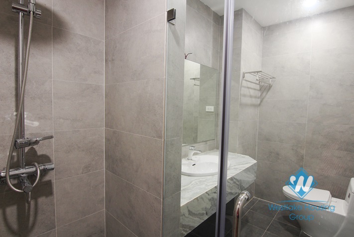 A newly studio with big balcony for rent in Tay Ho area.