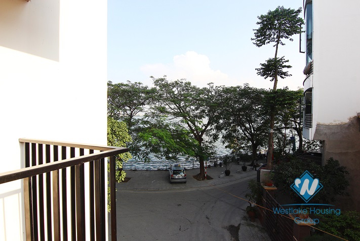 Super studio with lakeview for rent in Dang Thai Mai area, Tay Ho district.