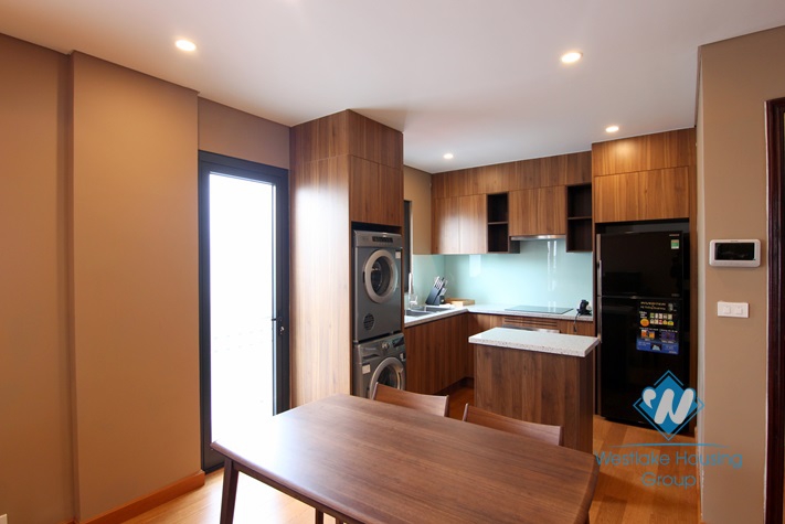 Big terrace and big balcony apartment for rent in Tay Ho