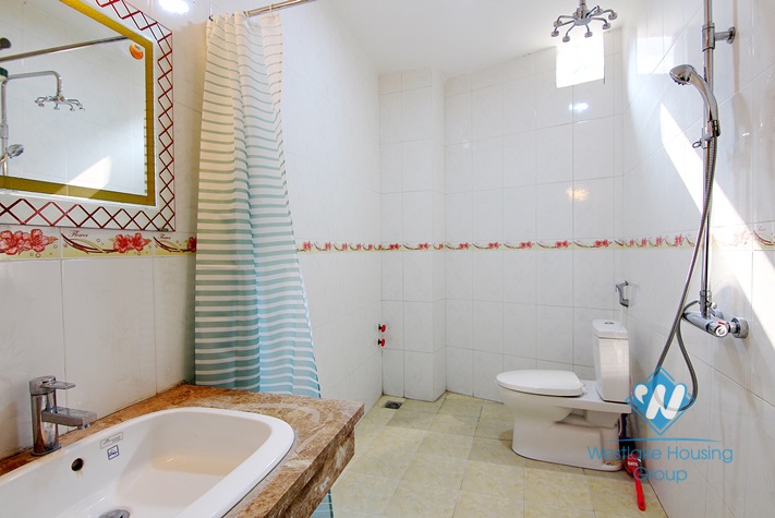 Three bedrooms house for rent in Yen Hoa, Tay Ho area.