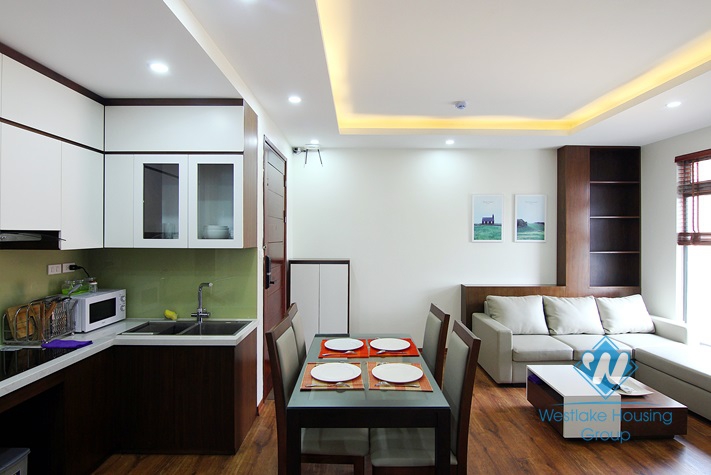 Nice and modern 2 bedrooms apartment for rent in To Ngoc Van, Tay Ho, Ha Noi