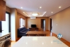 Bedroom with view to Westlake apartment for rent  in Tay Ho district.