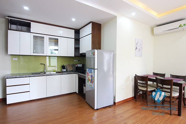Bright 02 bedroom apartment for rent on To Ngoc Van street, Tay Ho Ha Noi