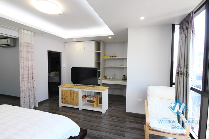 A brand new one bedroom apartment for rent in Tay Ho area.