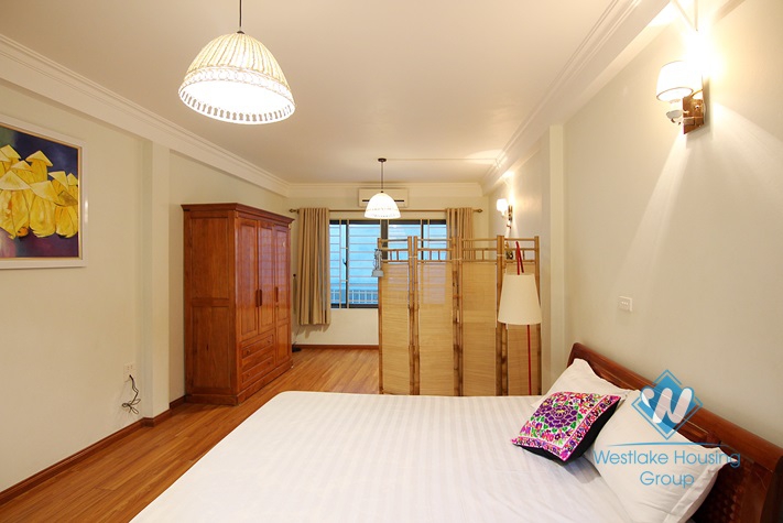 Three bedrooms house for rent in Yen Hoa, Tay Ho area.