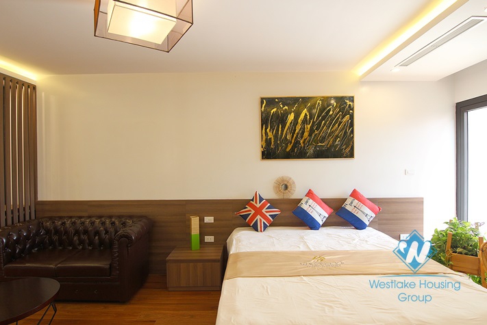 Super studio with lakeview for rent in Dang Thai Mai area, Tay Ho district.
