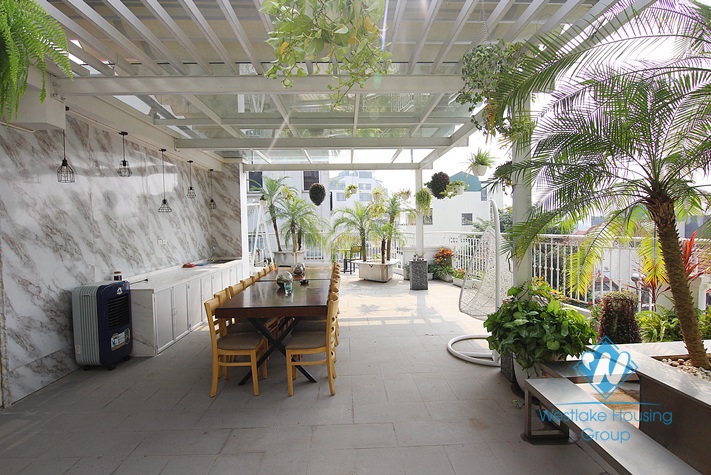 Bright 02 bedroom apartment for rent on To Ngoc Van street, Tay Ho Ha Noi