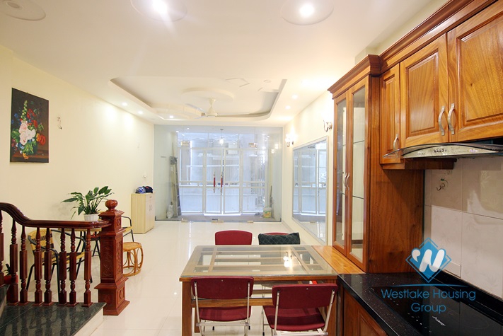 Three bedrooms house for rent in Yen Hoa, Tay Ho area.