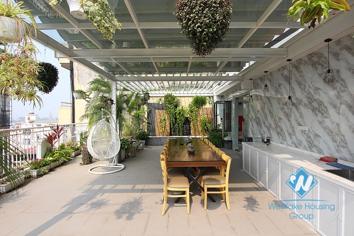 Bright 02 bedroom apartment for rent on To Ngoc Van street, Tay Ho Ha Noi