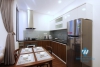 A brand new 2 bedrooms apartment with lake view for rent in Yen Phu village.