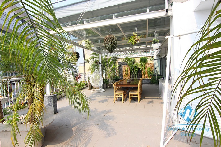 Bright 02 bedroom apartment for rent on To Ngoc Van street, Tay Ho Ha Noi