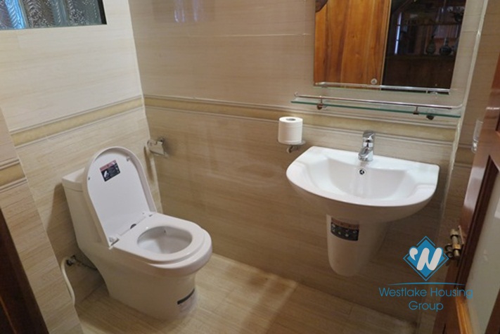 A unique- style house beautiful large garden for rent in Ba Dinh district