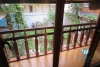 A unique- style house beautiful large garden for rent in Ba Dinh district