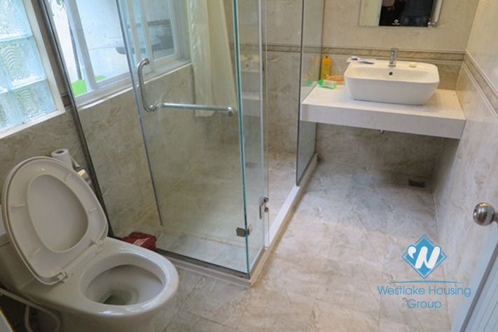 A unique- style house beautiful large garden for rent in Ba Dinh district