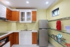 A new-finished beautiful 1 bedroom apartment with lake view for rent in Tay Ho District