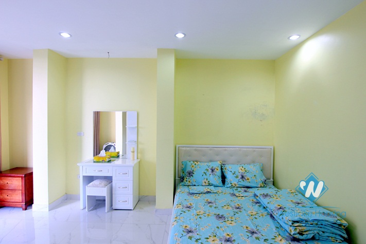A new-finished beautiful 1 bedroom apartment with lake view for rent in Tay Ho District