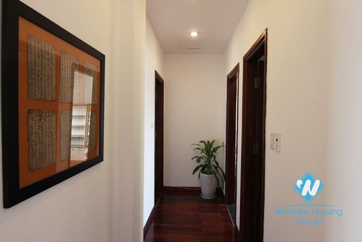 Two bedrooms with big balcony for rent in Tay Ho district, Ha Noi