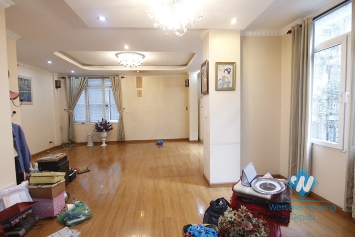 A spacious and semi-furnished 4 bedroom house for rent on Kim Ma