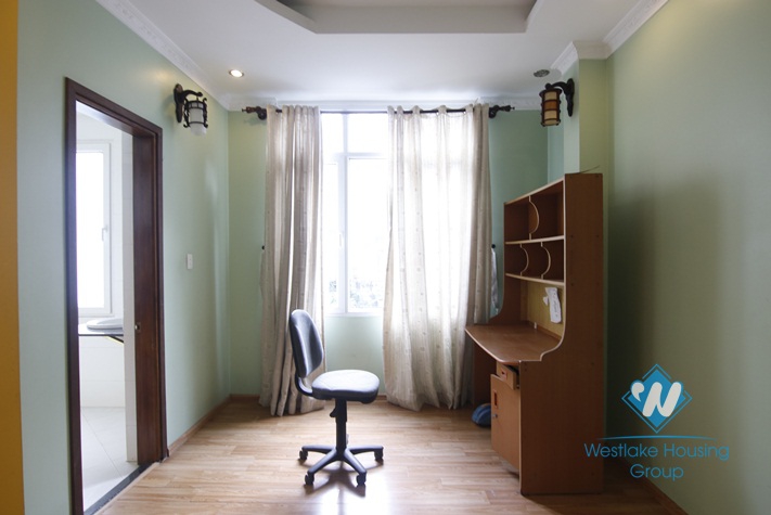 A spacious and semi-furnished 4 bedroom house for rent on Kim Ma