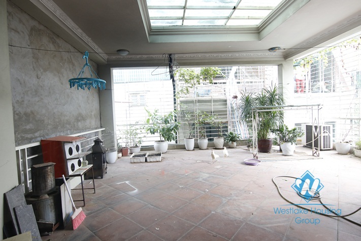 A spacious and semi-furnished 4 bedroom house for rent on Kim Ma