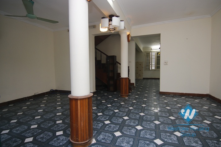 An unfunished and newly-renovated 3 bedroom house for rent in Ba Dinh District