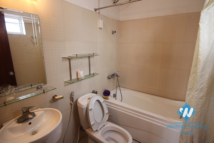 Spacious apartment for rent on Xuan Dieu, Tay Ho, Hanoi