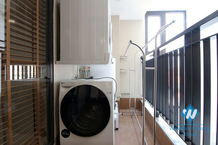 Modern style apartment for rent in Tay Ho District 