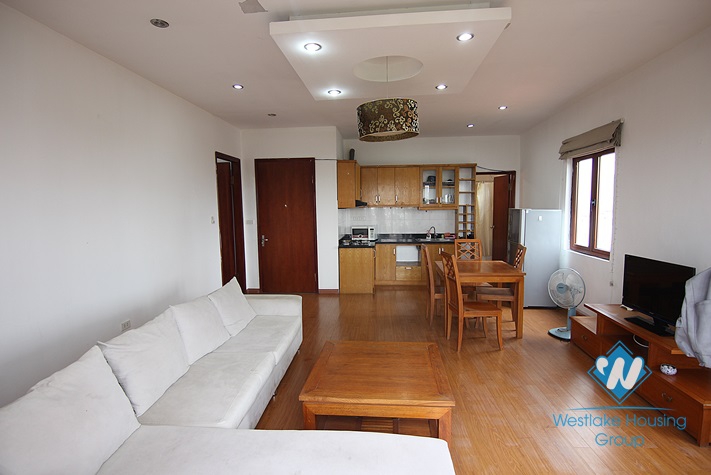 Spacious apartment for rent on Xuan Dieu, Tay Ho, Hanoi