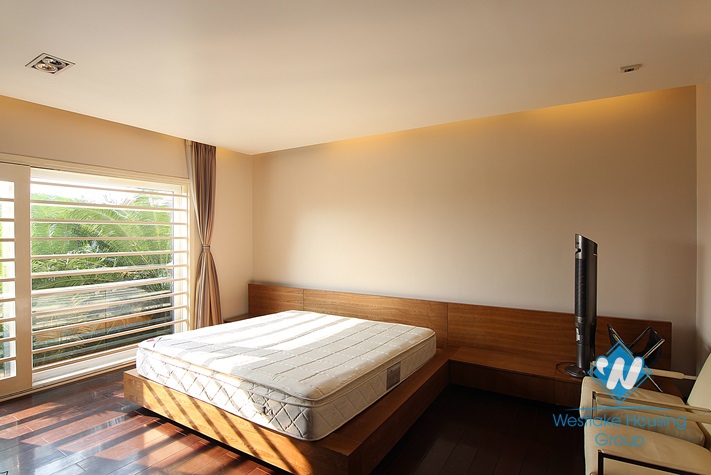 Gorgeous house with big living room in Westlake Tay Ho, Hanoi, Vietnam area for rent 