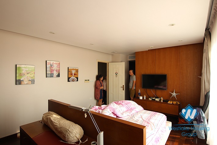 Gorgeous house with big living room in Westlake Tay Ho, Hanoi, Vietnam area for rent 