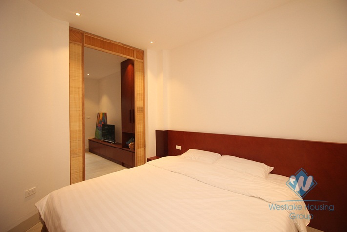 A beautiful 1 bedroom apartment with little balcony for rent on Ngoc Thuy, Long Bien